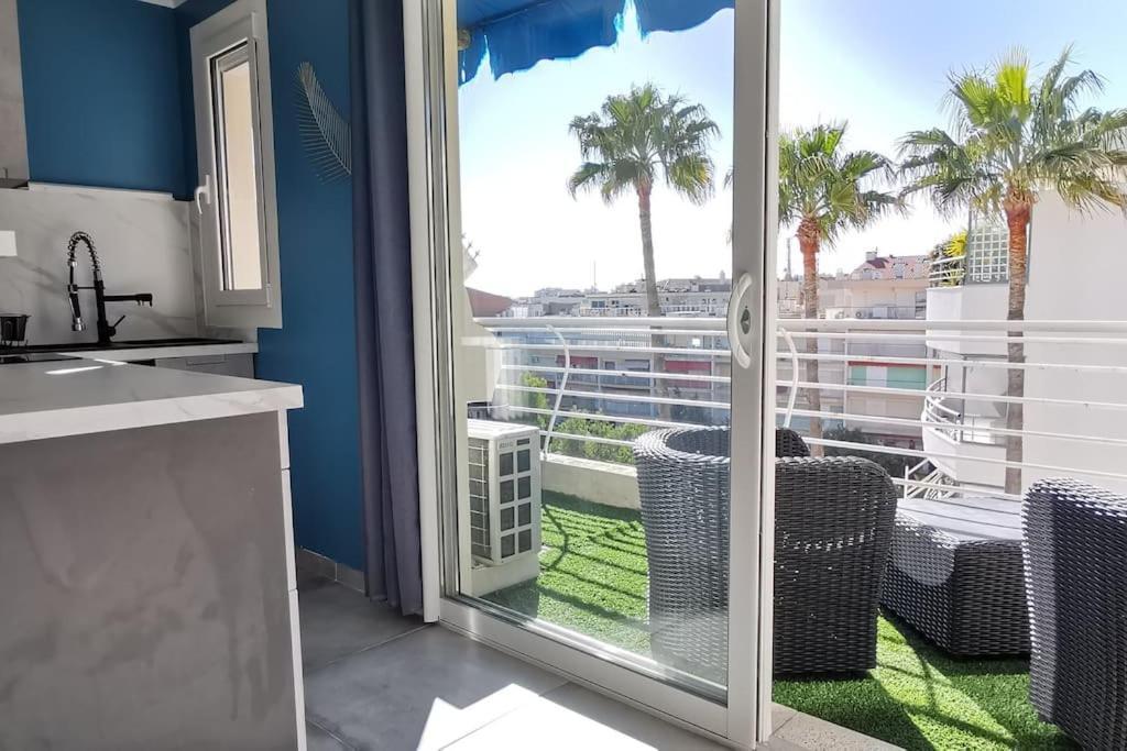 Cannes Pointe Croisette Studio Plage 2 Min A Pieds Exterior foto