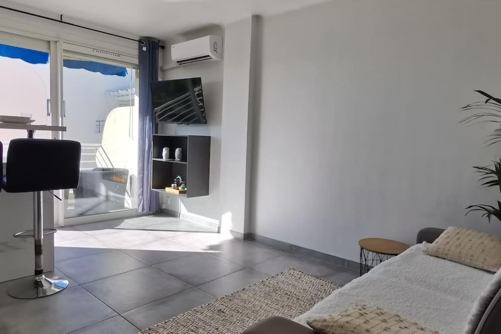 Cannes Pointe Croisette Studio Plage 2 Min A Pieds Exterior foto